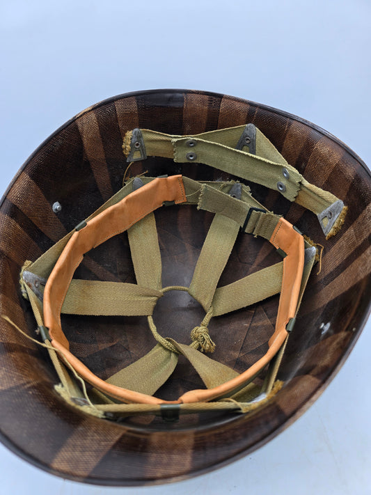 Liner US M1 Casque A Washer peint en vert