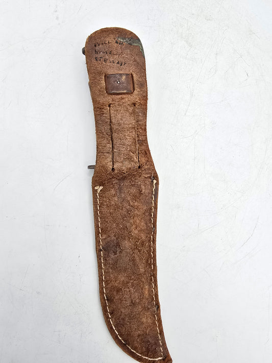 Poignard US WW2 EGW dent de scie nominatif