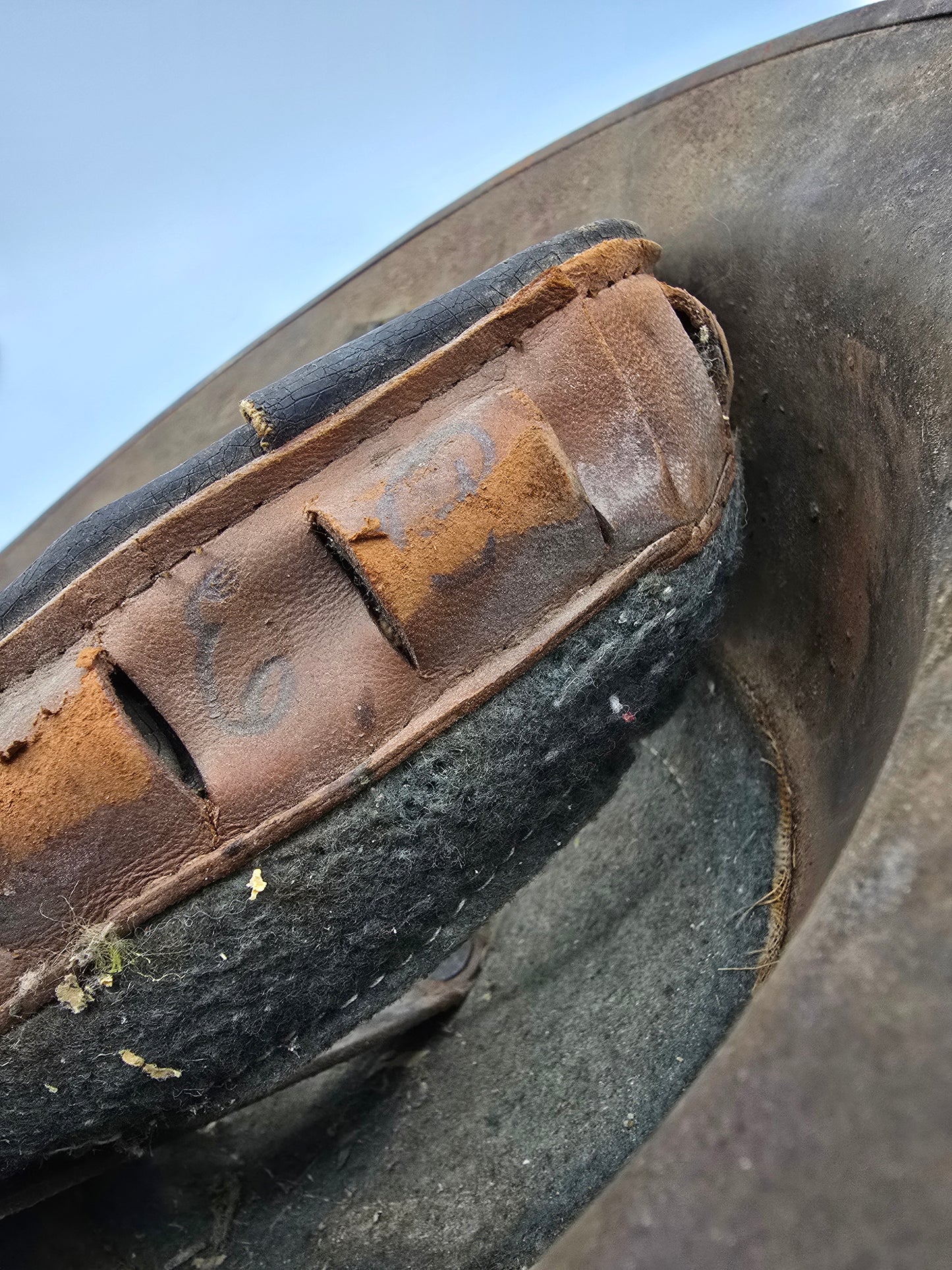 Casque US M1917 US17 5th ID