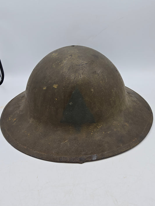 Casque US Anglais Mk1 91st Infantry division ww1 wwi 1917 aef