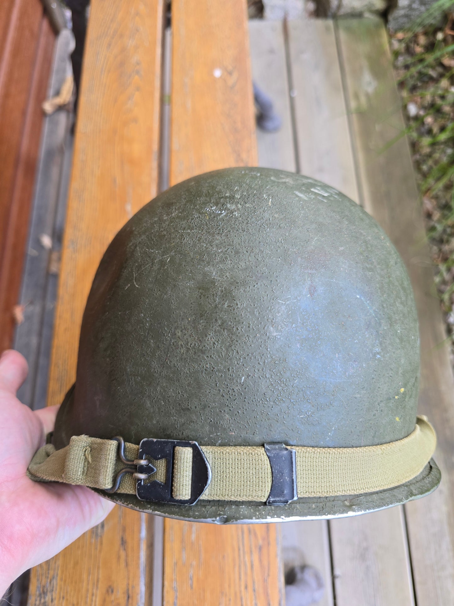 Casque US M1 WW2 fabrication Schlueter