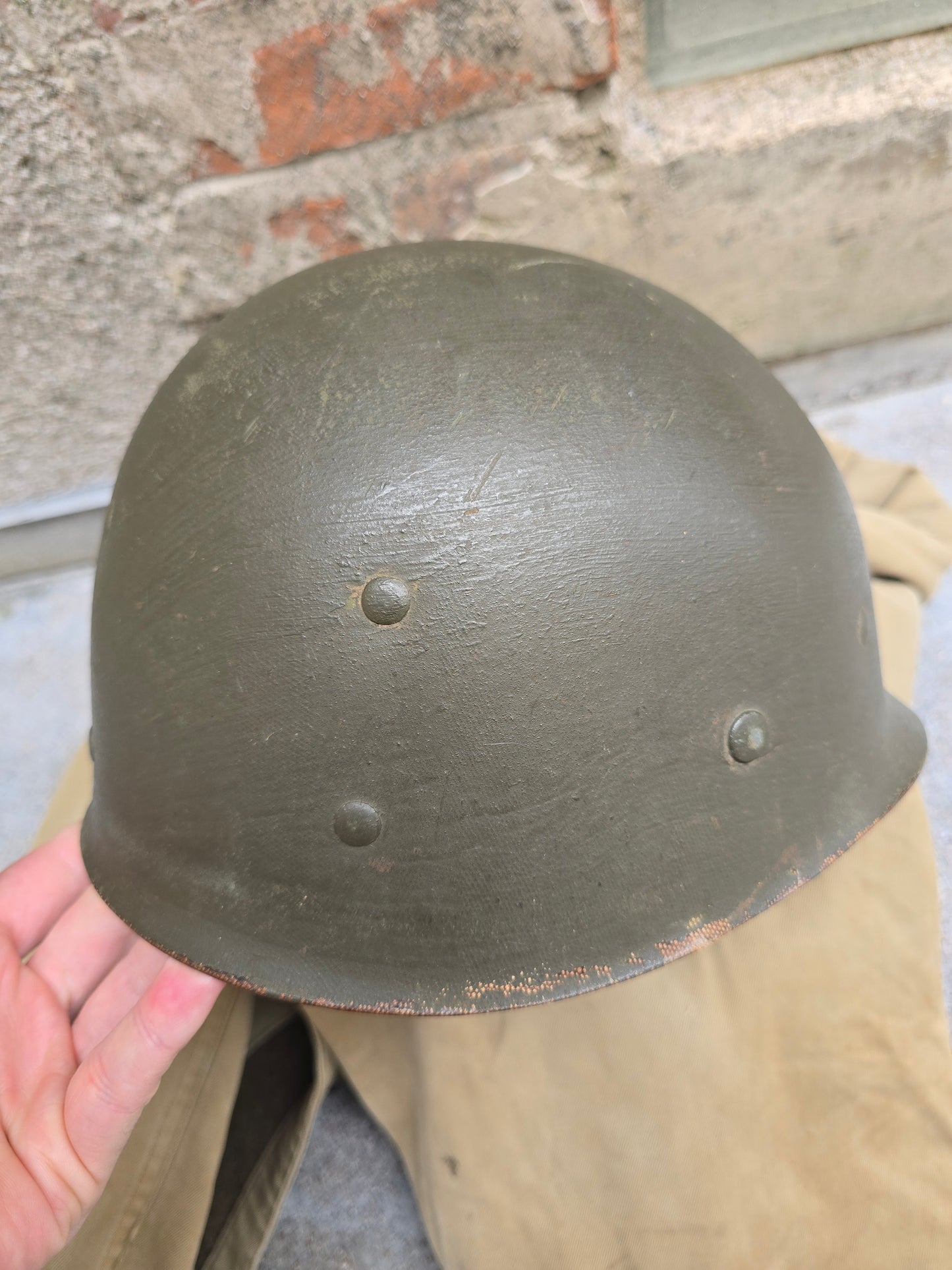 Rare liner MP casque US M1