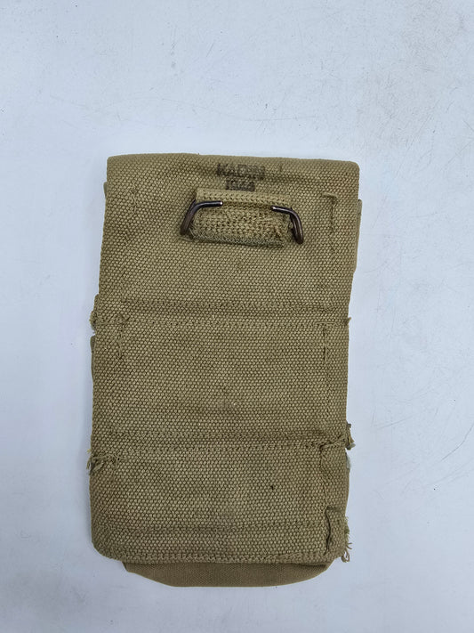 Pochette portes grenades 3 poches US WW2 Kadin 1944