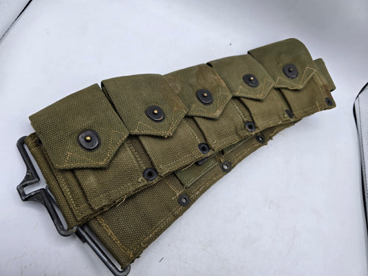 Ceinturon Garand M-1923 bicolore 1943 / 1944 US Army