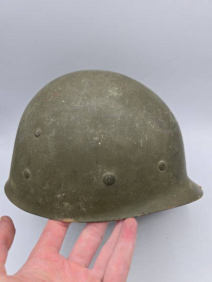 Casque US M1 WW2 pattes fixes avec liner IMP