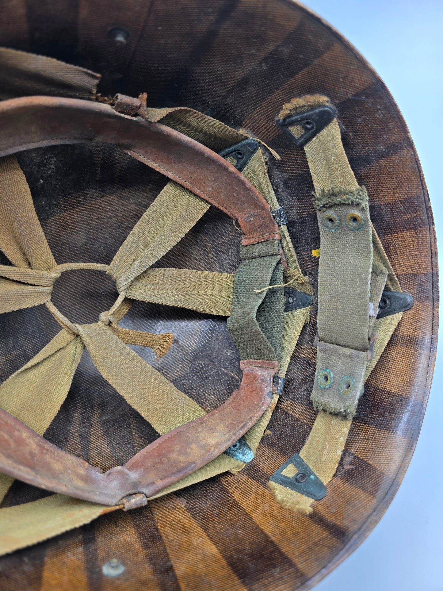 Casque US M1 WW2 pattes fixes avec liner IMP