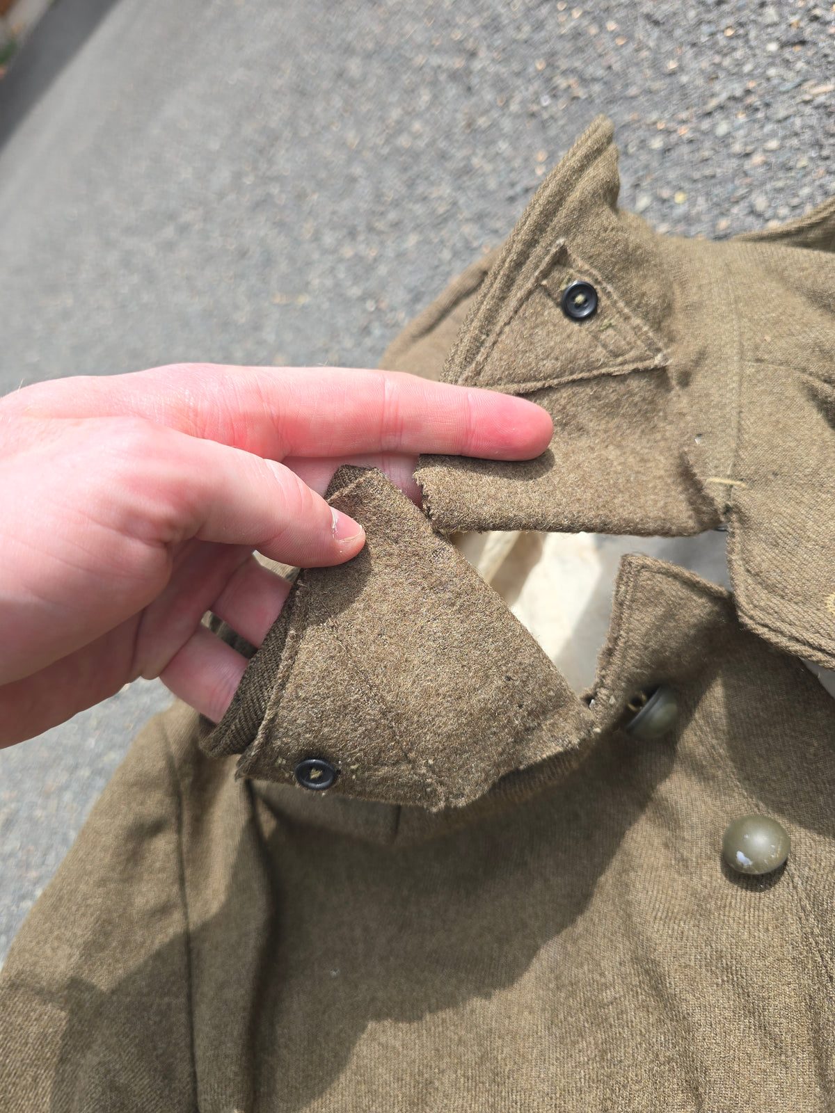 Veste française modèle 1938 armée daté 1940