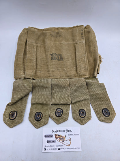 Portes chargeurs Thompson terrain RMCo. 1942 Laundry numbers. 4