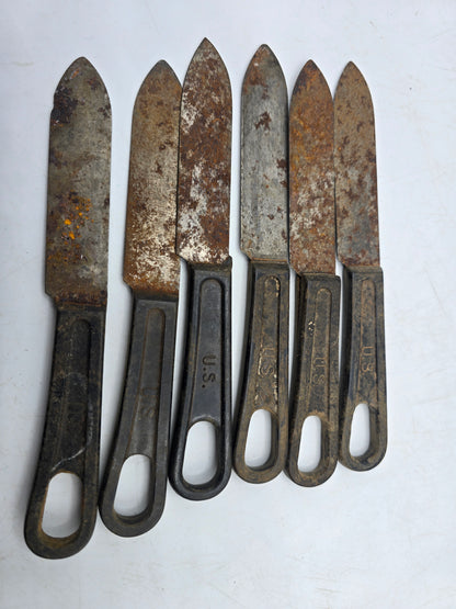 Couteau US WW2 bakélite daté