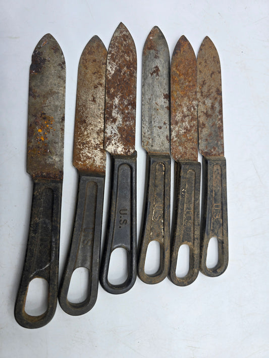 Couteau US WW2 bakélite daté