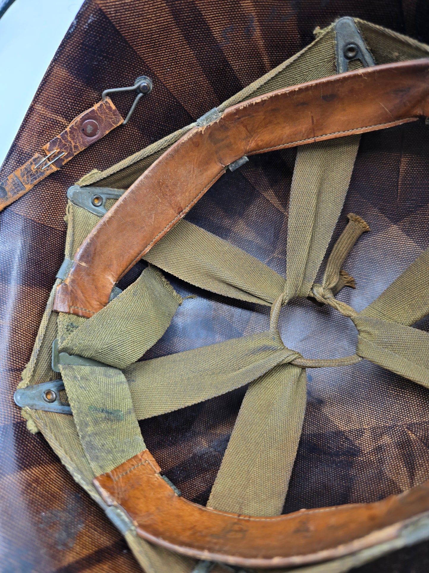 Liner Casque US M1 Inland WW2 nominatif