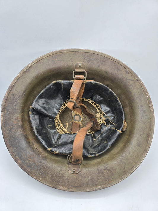 Casque US M1917 daté 1918 ZD 203