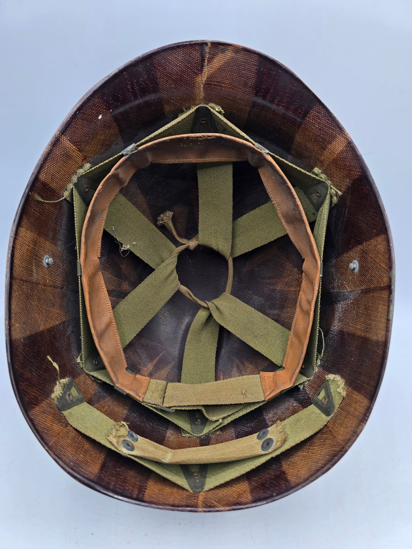 Liner sous casque US M1 2nd Lt Funkhouser WW2