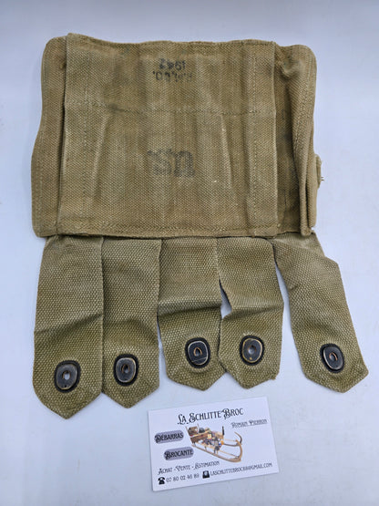 Portes chargeurs Thompson terrain RMCo. 1942 Laundry numbers. 3