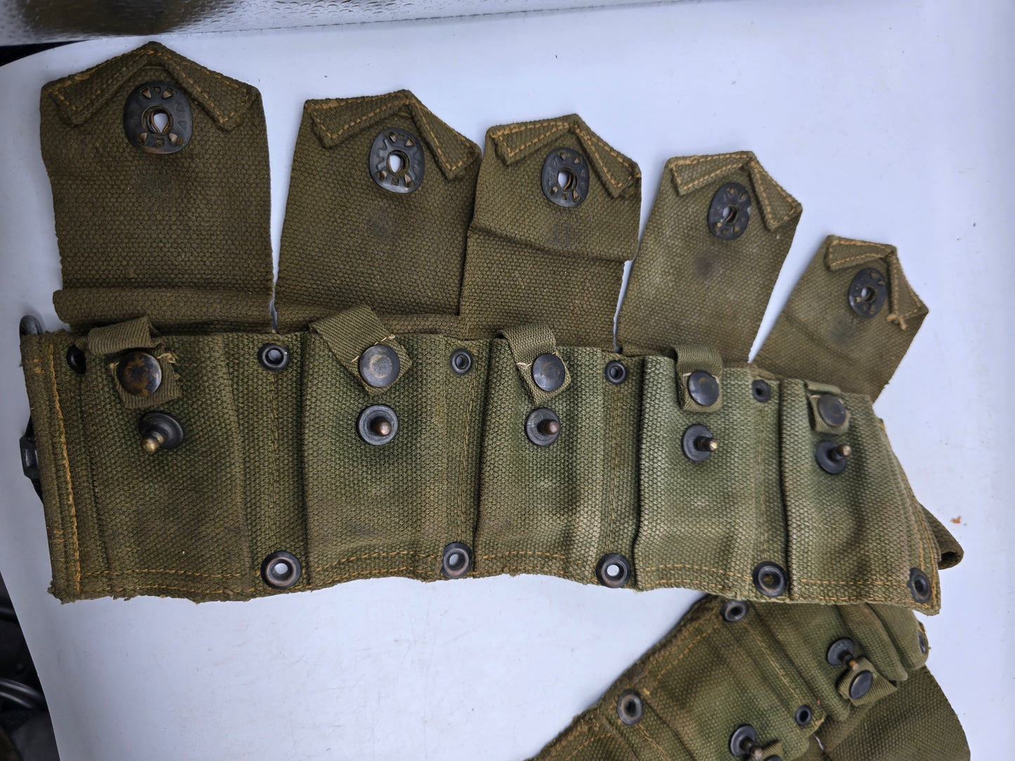 Ceinturon Garand M-1923 US Army 1943 / 1944