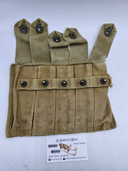 Portes chargeurs Thompson terrain RMCo. 1942 Laundry numbers. 3