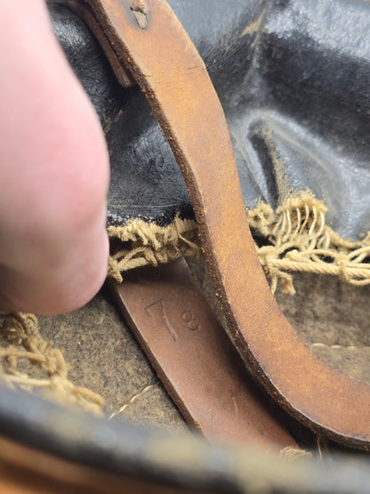 Casque US M1917 daté 1918 ZD 203