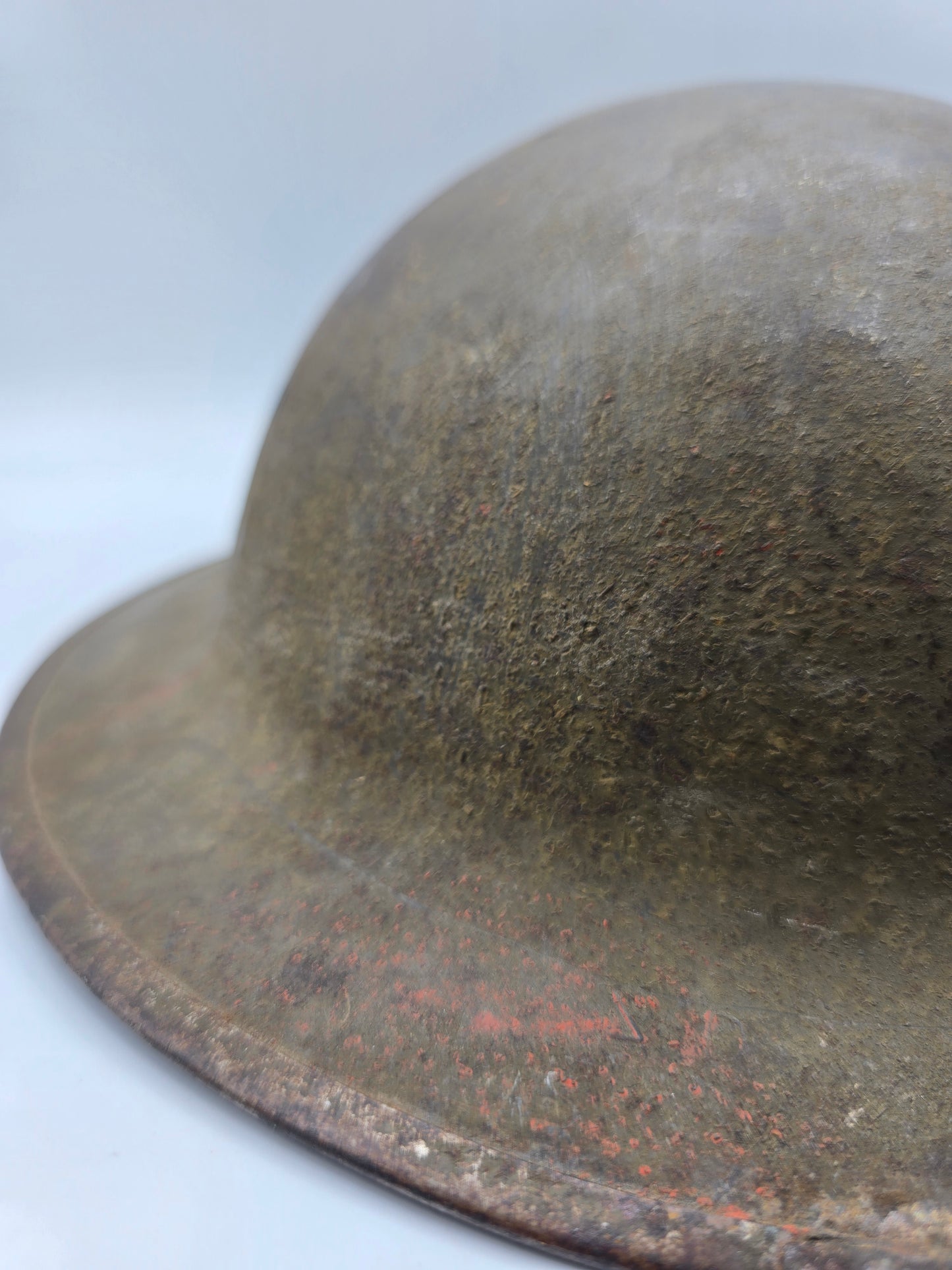 Casque US M1917 daté 1918 ZD 203