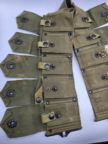 Ceinturon Garand M-1923 bicolore 1943 / 1944 US Army