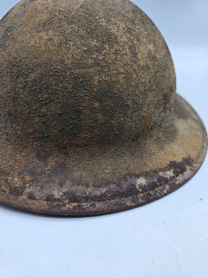 Casque US M1917 daté 1917 complet ZC188