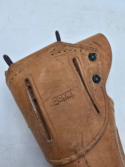 Holster Colt 1911 Boyt 1944 cuir fauve US Army
