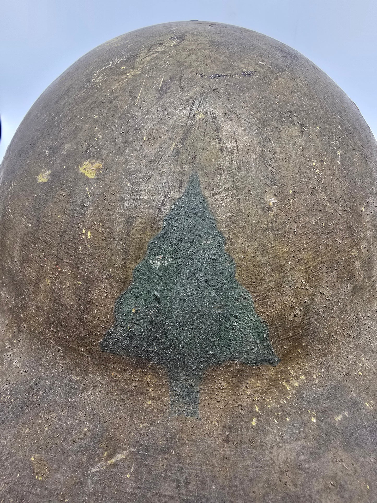 Casque US Anglais Mk1 91st Infantry division ww1 wwi 1917 aef