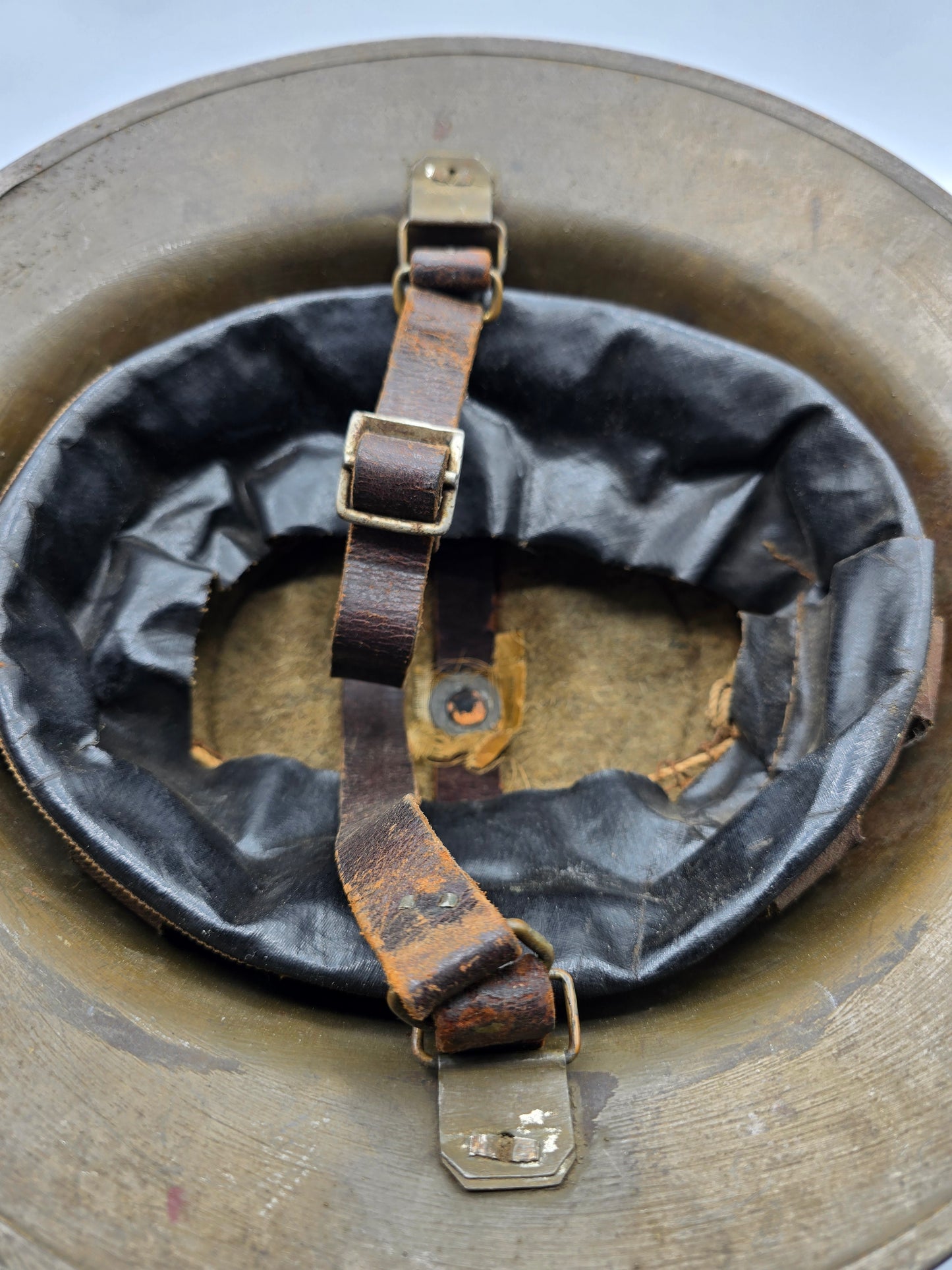 Casque anglais MK1 WW1 28th ID US Keystone WWI