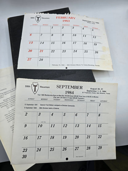 History Books 36th ID US The Fighting 36th original  livre Texas Division