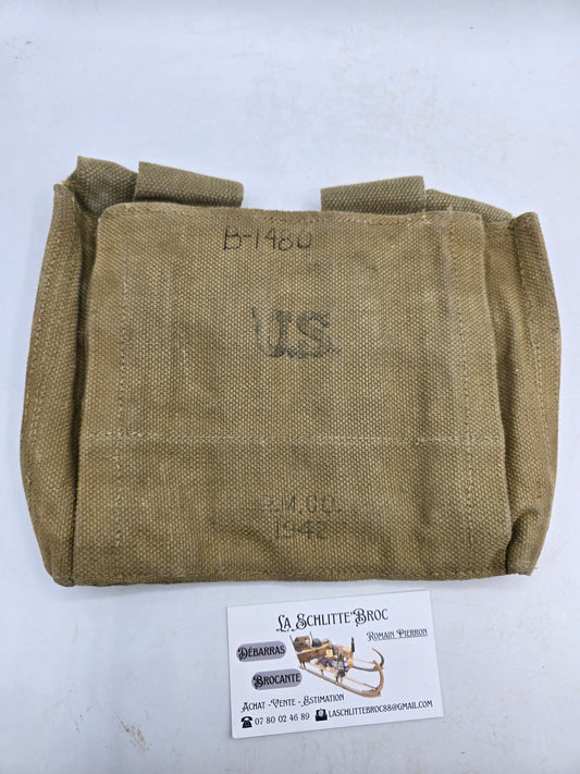 Portes chargeurs Thompson terrain RMCo. 1942 Laundry numbers. 2