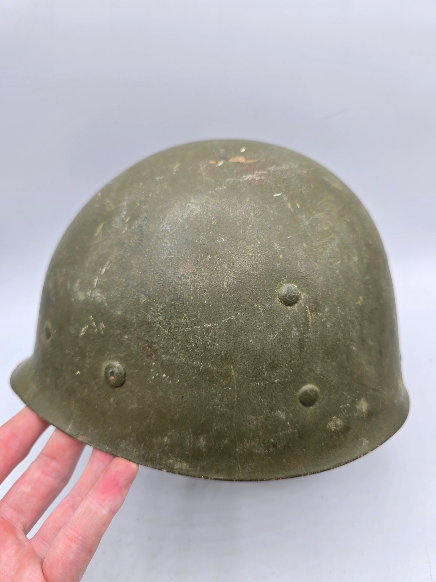 Casque US M1 WW2 pattes fixes avec liner IMP