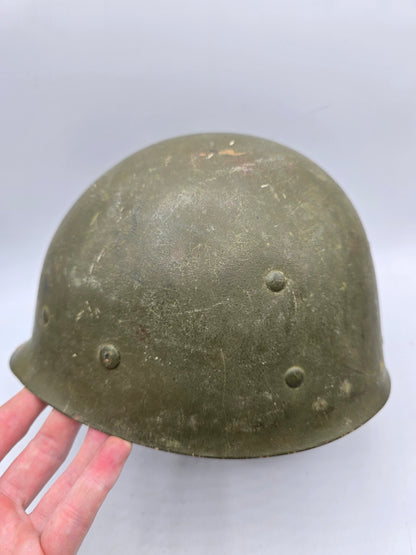 Casque US M1 WW2 pattes fixes avec liner IMP