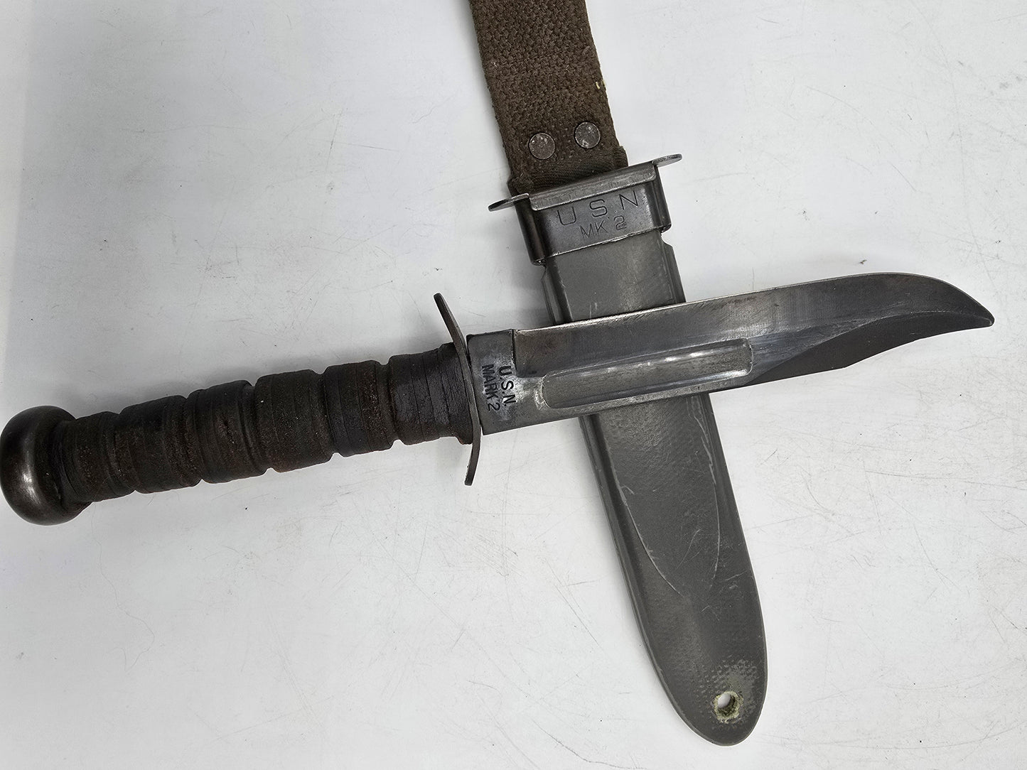 Poignard USN MK2 Robeson Shuredge US WW2 1943