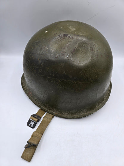 Casque US M1 WW2 pattes fixes avec liner IMP
