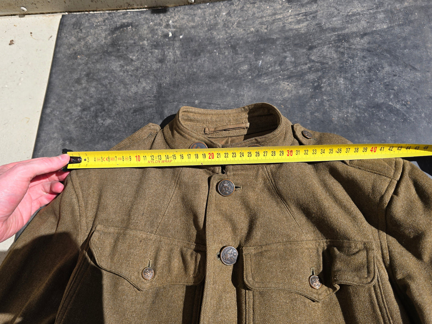 Veste US WW1 AEF Army