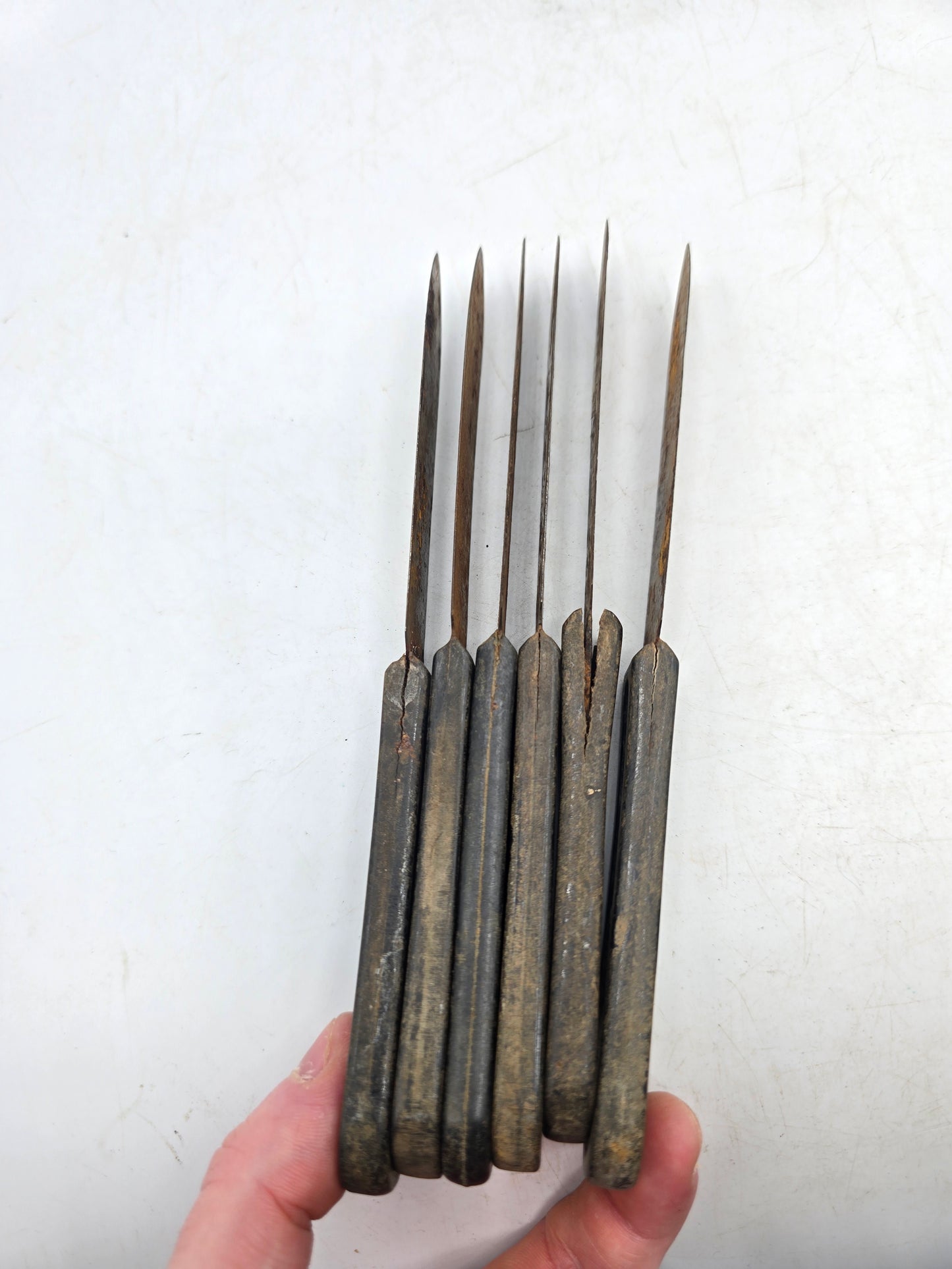 Couteau US WW2 bakélite daté