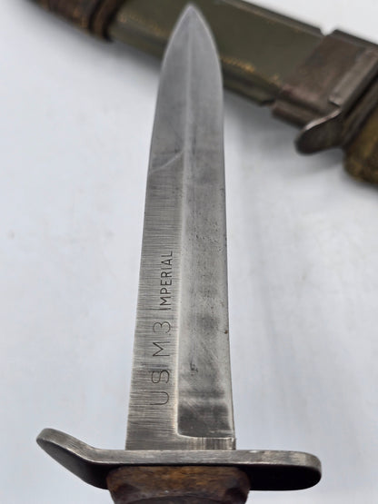 Poignard USM3 étuis USM8 1er Type lame Impérial marquage lame