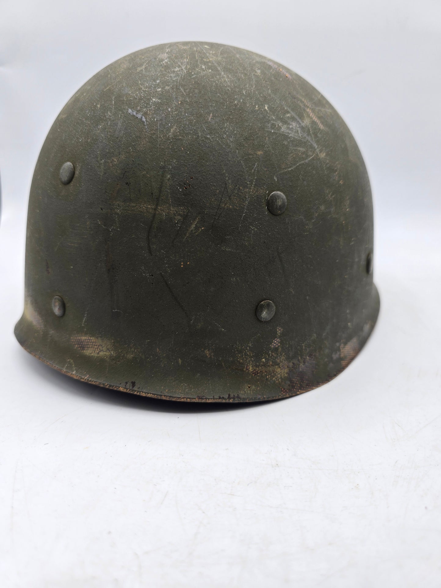 Liner sous casque américain M1 Westinghouse A non peint avec nuquière rayonne