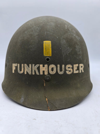 Liner sous casque US M1 2nd Lt Funkhouser WW2