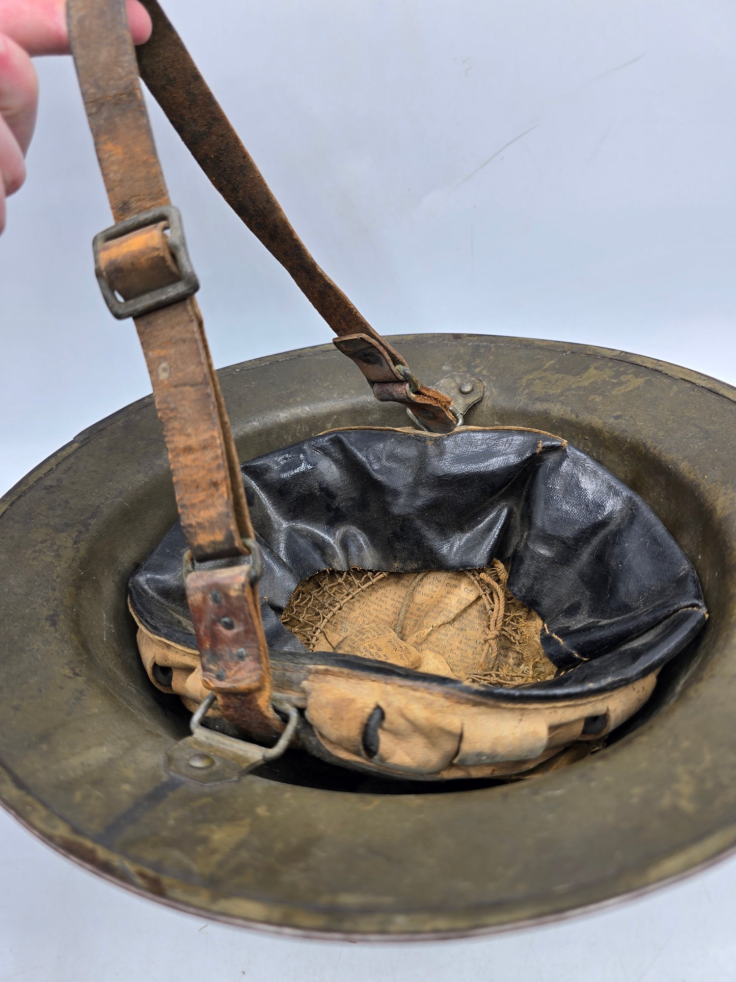 Casque US 1917 1st ID WW1 AEF
