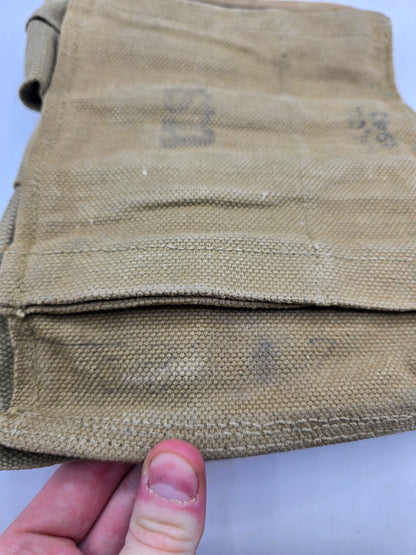 Portes chargeurs Thompson terrain RMCo. 1942 Laundry numbers. 3