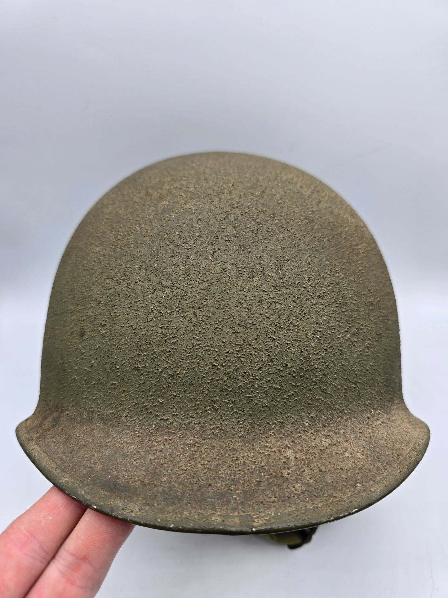 Casque US M1 WW2 lot 60B pattes fixes avec liner