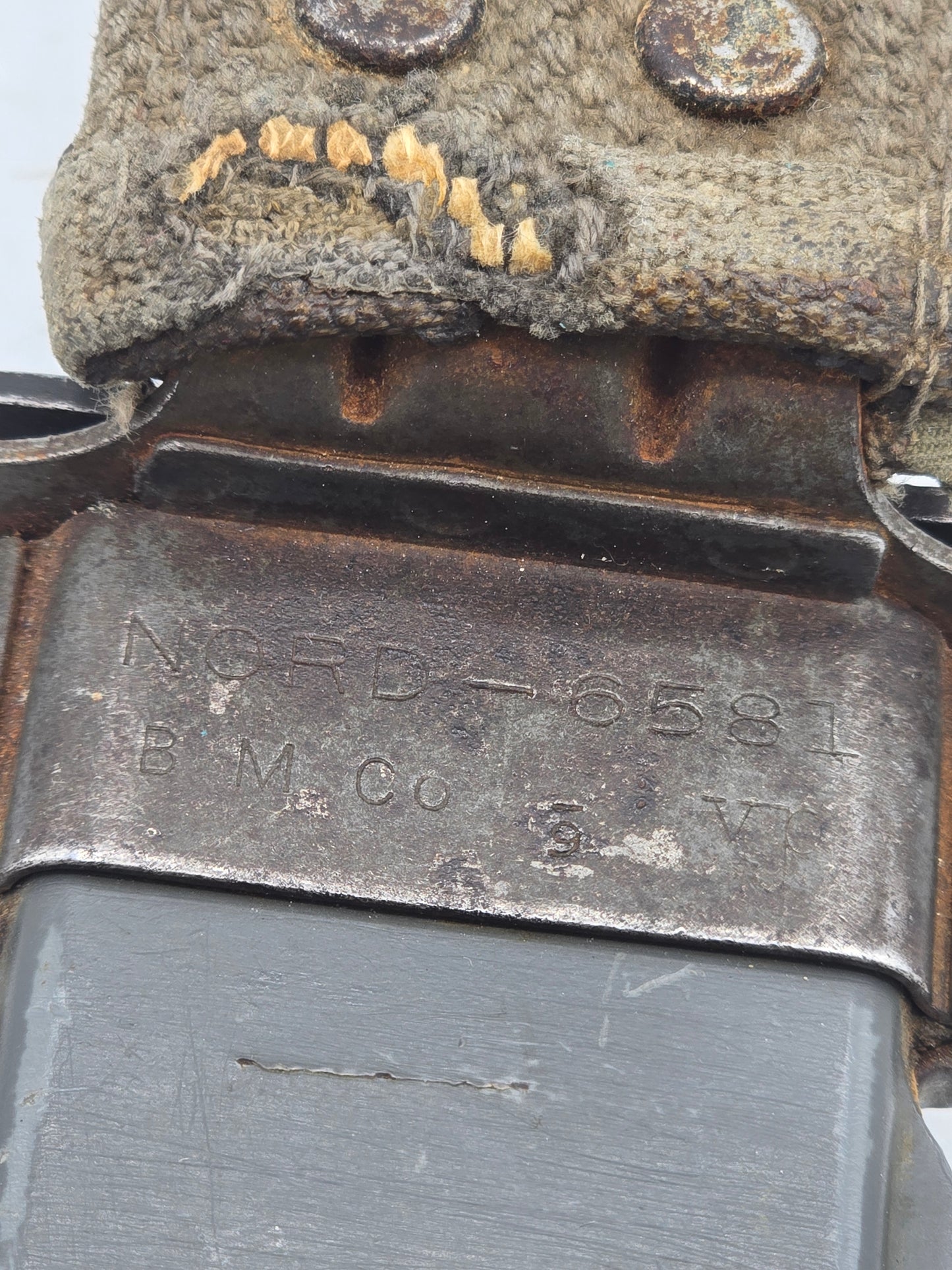 Poignard USN Mk2 Camillus NY garde etuis 6581 vp