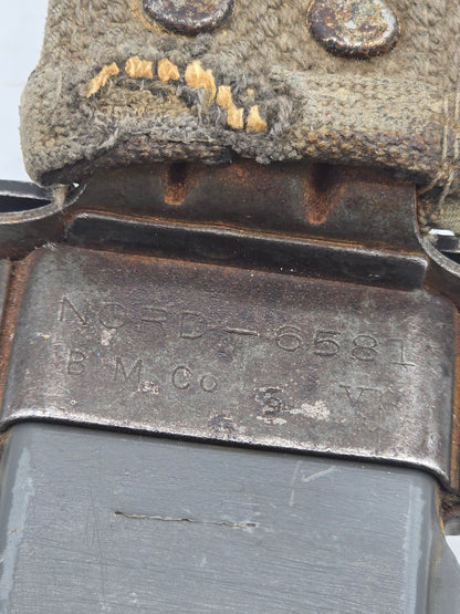 Poignard USN Mk2 Camillus NY garde etuis 6581 vp