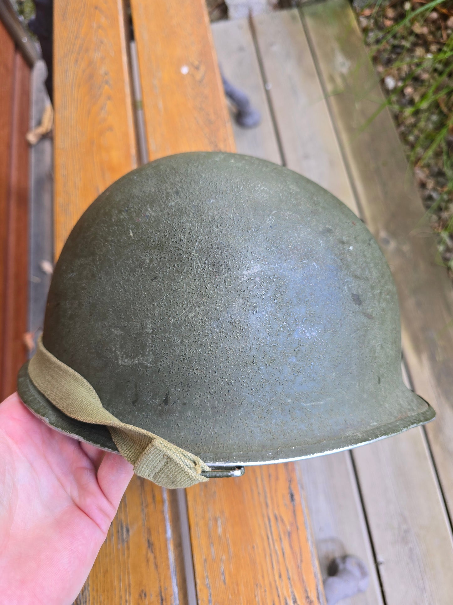 Casque US M1 WW2 fabrication Schlueter