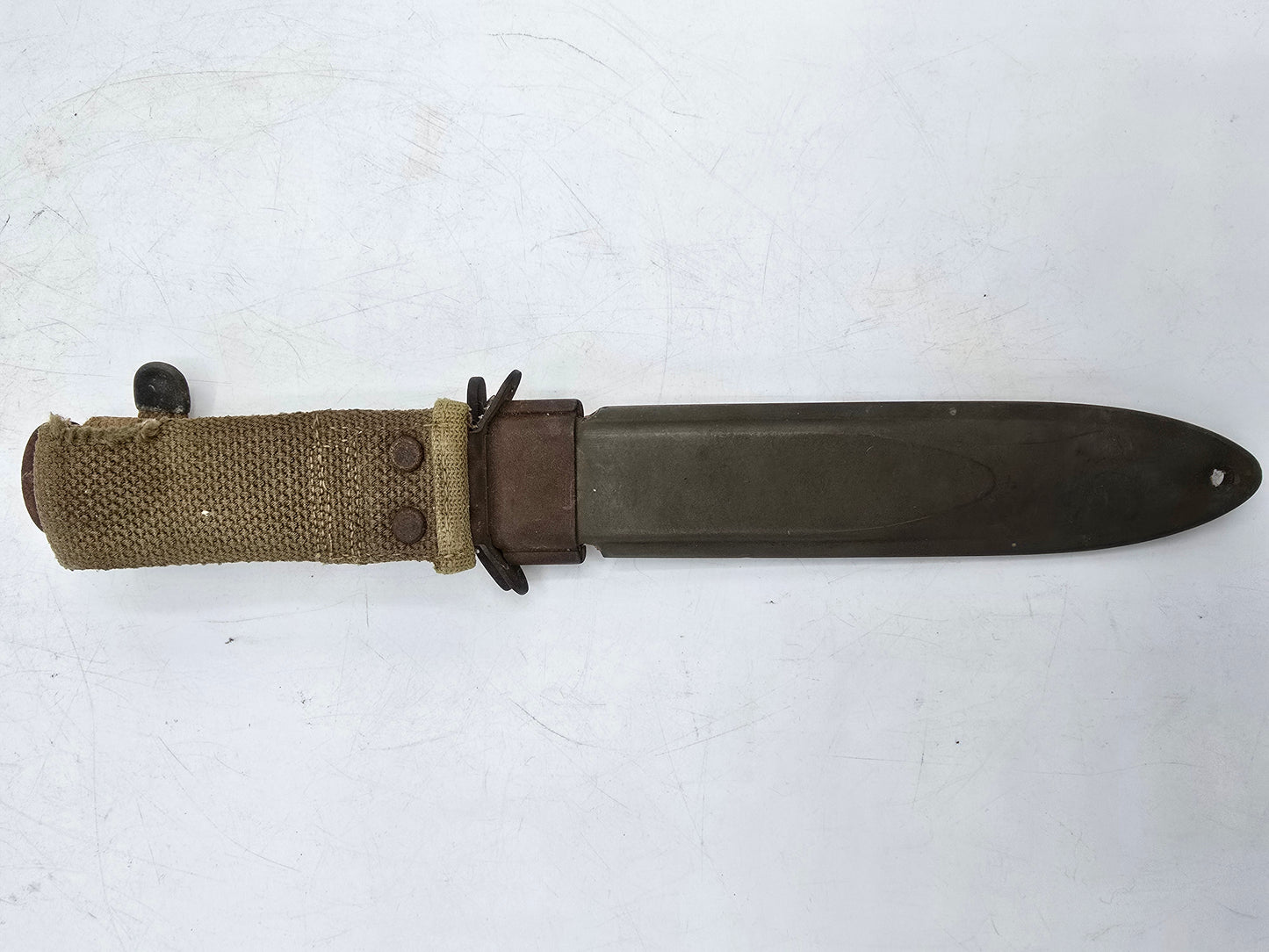 Poignard US M3 Impérial Lame, Etuis M8 premier type jus de trouvaille