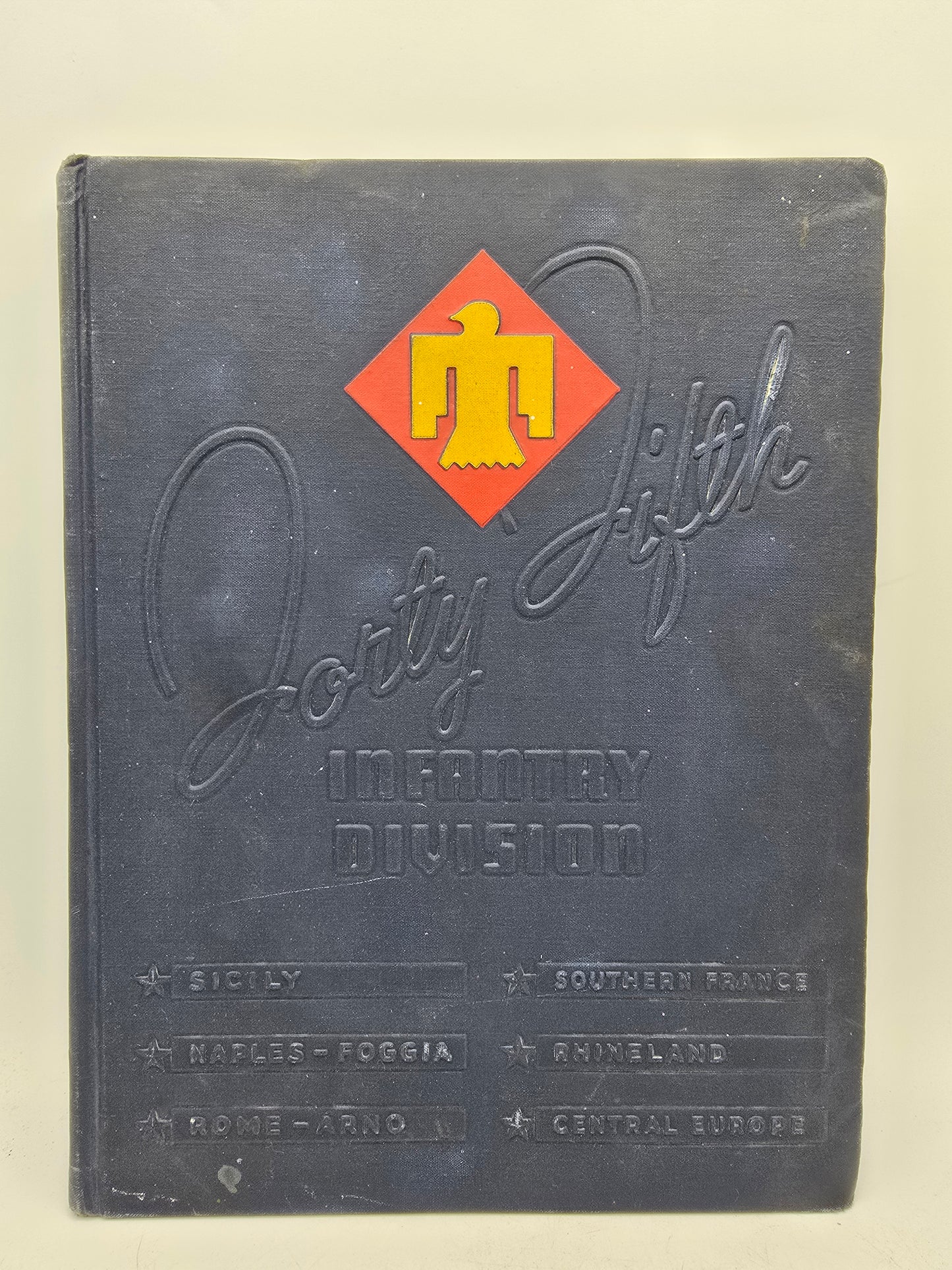 Livre 45th Infantry Division 1ère édition de 1946