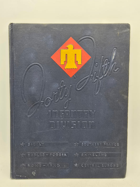 Livre 45th Infantry Division 1ère édition de 1946