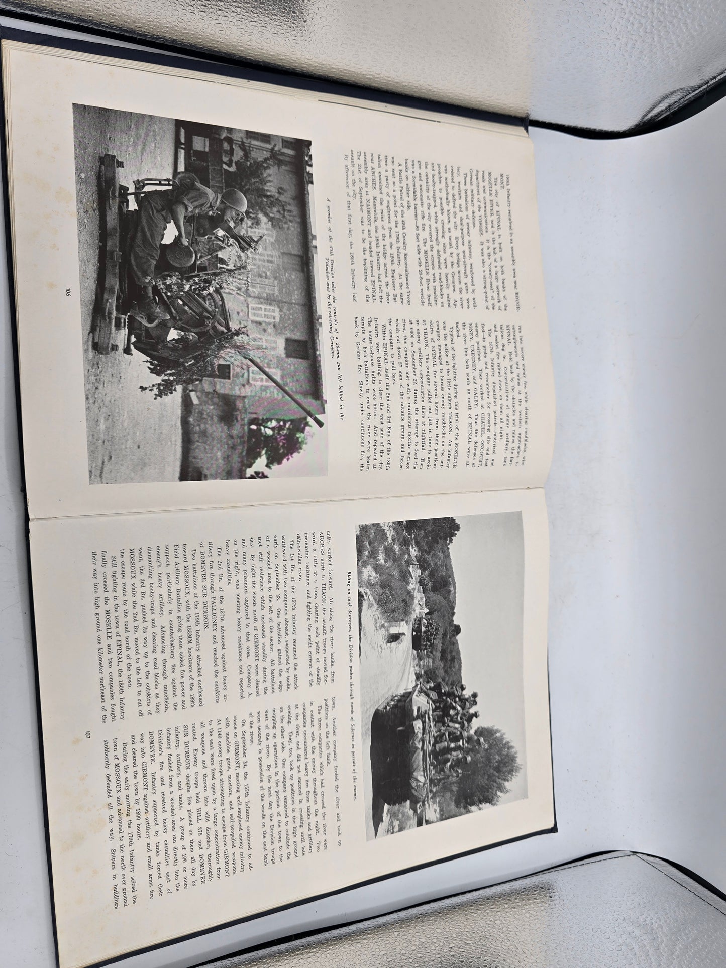 Livre 45th Infantry Division 1ère édition de 1946
