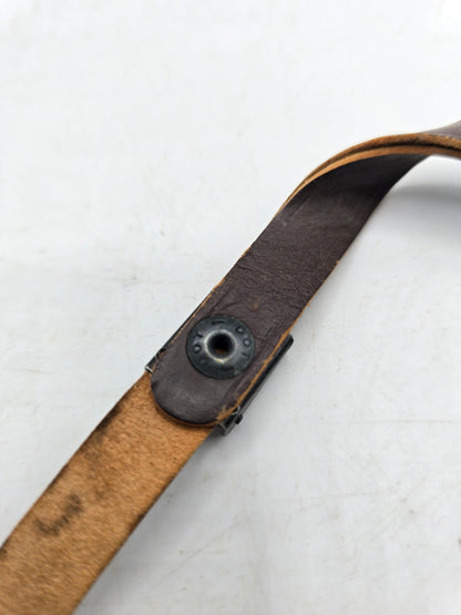 Jugulaire liner sous casque américain M1 clapet peint en noir