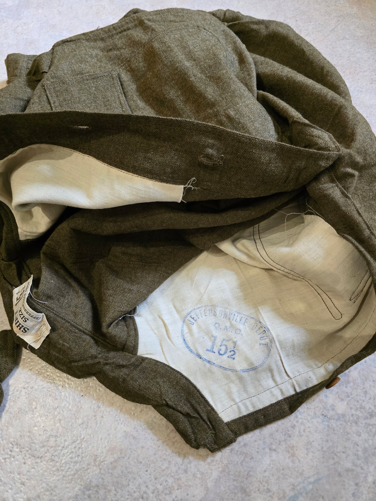 Chemise US WW1 AEF Army